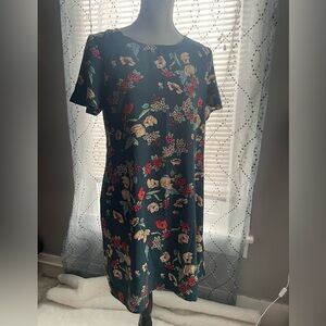 Maurice’s Dark Teal Floral Shift Dress